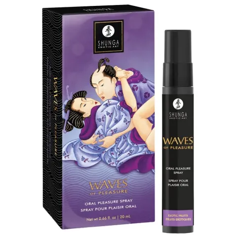 Спрей для посилення слиновиділення Shunga Waves of Pleasure Exotic Fruits