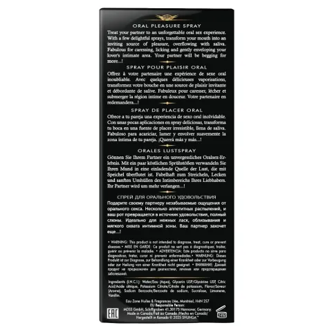 Спрей для посилення слиновиділення Shunga Waves of Pleasure Exotic Fruits