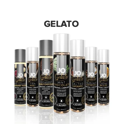 Смазка на водной основе JO GELATO Mint Chocolate (30 мл) без сахара, парабенов и пропиленгликоля