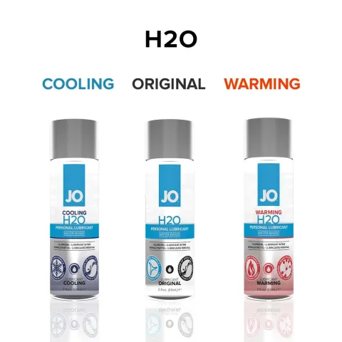 Смазка на водной основе JO H2O ORIGINAL (120 мл) — маслянистая и гладкая, с растительным глицерином