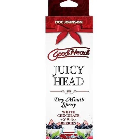 Увлажняющий спрей для половой области Doc Johnson GoodHead — Juicy Head — «Белый шоколад и ягоды», 59 мл