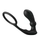 Анальна пробка з ерекційним кільцем - Pretty Love Warren Prostate Stimulator Black