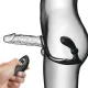 Анальна пробка з ерекційним кільцем - Pretty Love Warren Prostate Stimulator Black