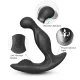 Вібростимулятор простати з ротацією - Prostate Massager Bat King, чорний