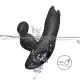 Вібростимулятор простати з ротацією - Prostate Massager Bat King, чорний