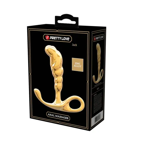 Массажер простаты — Pretty Love Jack Zink Alloy Prostate Massager