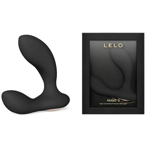 Смарт-масажер простати LELO Hugo 2 Black, 2 мотори, підвищена потужність