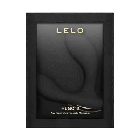 Смарт-масажер простати LELO Hugo 2 Black, 2 мотори, підвищена потужність