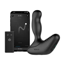 Смарт-масажер простати Nexus Revo Stealth with APP, вібрація+ротація, пульт ДУ, до 10 годин роботи