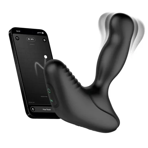 Умный массажер простаты Nexus Revo Stealth с приложением, вибрацией + вращением, дистанционным управлением, до 10 часов работы