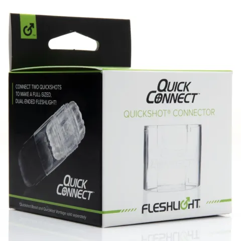 Адаптер Fleshlight Quickshot Quick Connect для соединения двух Quickshot в одну игрушку