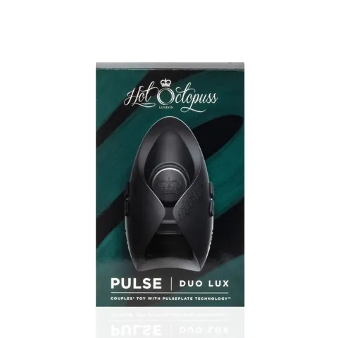 Игрушка для пар Hot Octopuss PULSE DUO LUX, пульсация + вибрация, управление без рук, 2 пульта