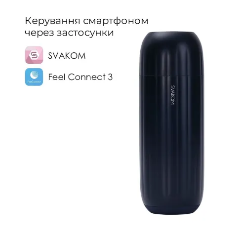 Интерактивный умный мастурбатор с вибрацией и всасыванием Svakom Sam Neo 2 Pro, нагретый до 38 °C