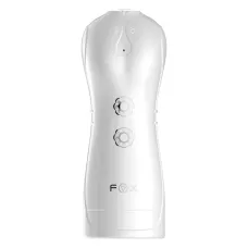 Мастурбатори Vibrating and Flashing Masturbation Cup USB 7+7 Function / Talk Mode (White)