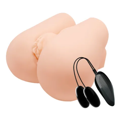 Мастурбатор - CRAZY BULL Realistic Vagina and Anal Vibrating