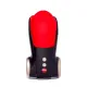 Мастурбатор для головки пеніса Fun Factory COBRA LIBRE II black/red, 2 мотори, гра без рук