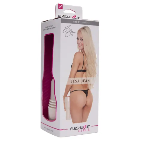 Мастурбатор Fleshlight Girls: Elsa Jean — Treat, со слепком ануса, очень нежный