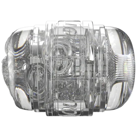 Двусторонний мастурбатор Fleshlight Quickshot Autumn Falls, компактный, со слепком вульвы и ануса