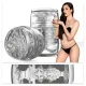 Двусторонний мастурбатор Fleshlight Quickshot Stoya, компактный, сквозной, со слепками вульвы и ануса