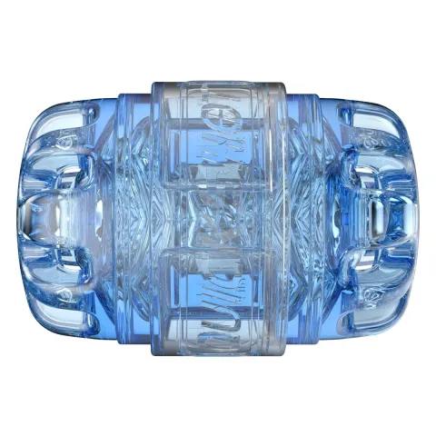 Мастурбатор Fleshlight Quickshot Turbo Blue Ice — компактный, отлично подходит для пар и минета