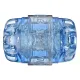 Мастурбатор Fleshlight Quickshot Turbo Blue Ice — компактный, отлично подходит для пар и минета