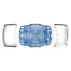 Мастурбатор Fleshlight Quickshot Turbo Blue Ice — компактный, отлично подходит для пар и минета
