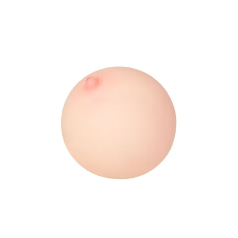 Мастурбатор-груди Cutie Pies Hannah's Handful - Pussy & Boob, глибина 9,9 см, віброкуля в подарунок