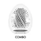 Мастурбатор-яйце Tenga Egg Combo, щільний TPE, пробник лубриканту 5 мл