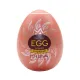 Мастурбатор-яйце Tenga Egg Shiny II, щільний TPE, пробник лубриканту 5 мл