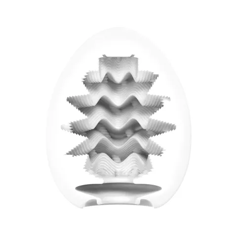 Мастурбатор-яйцо Tenga Egg Wavy