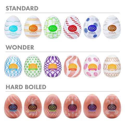 Мастурбатор-яйцо Tenga Egg Wavy