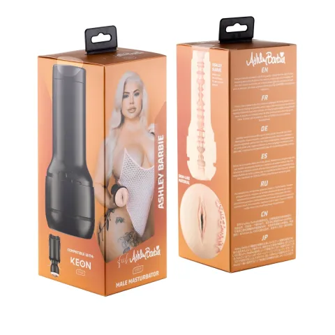 Kiiroo Feel мастурбатор Эшли Барби, реплика вагины порнозвезды
