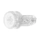 Мастурбатор Kiiroo Feel Pocket Crystal, сумісний з інтерактивною насадкою PowerBlow