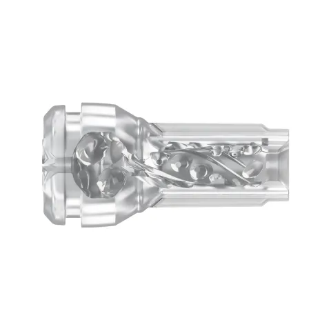 Мастурбатор Kiiroo Feel Pocket Crystal, сумісний з інтерактивною насадкою PowerBlow