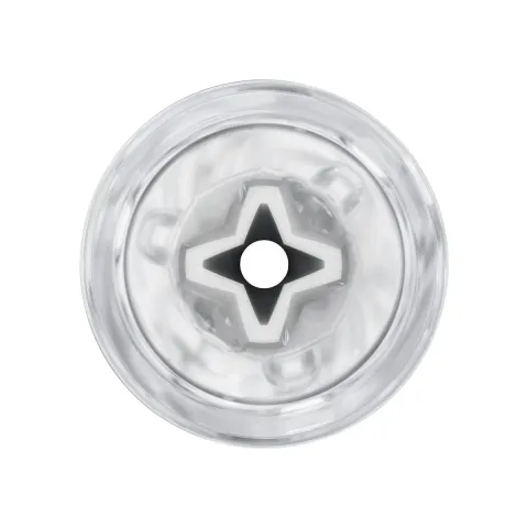 Мастурбатор Kiiroo Feel Pocket Crystal, сумісний з інтерактивною насадкою PowerBlow