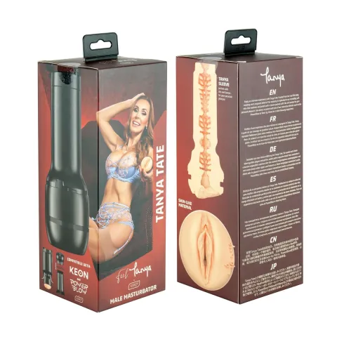 Kiiroo Feel Tanya Tate PBC Masturbator совместим с PowerBlow и Keon