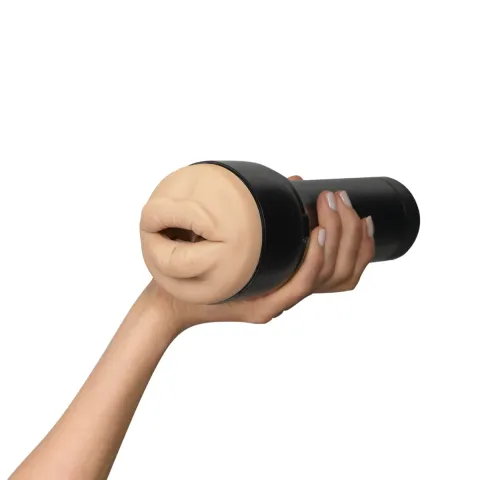 Мастурбатор Kiiroo Feel Victoria June Mouth Stroker PBC, сумісний з PowerBlow і Keon