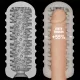 Мастурбатор - Knights Ring Vibrating Dual Purpose Sleeve-Wavy