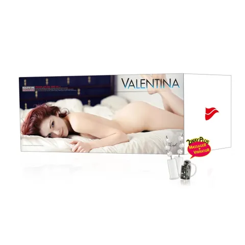 Мастурбатор Kokos Valentina 2WayPlus с функцией массажа и вибрацией