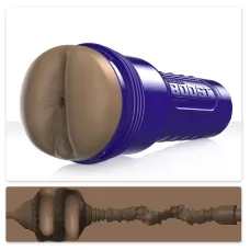 Мастурбатор «попка» Fleshlight Boost Blast Female Medium Dark Flesh, плавающие кольца Turbo Tech