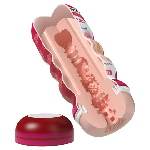 Мастурбатор — PRETTY LOVE Flora Vacuum Cup, TPE, телесный цвет