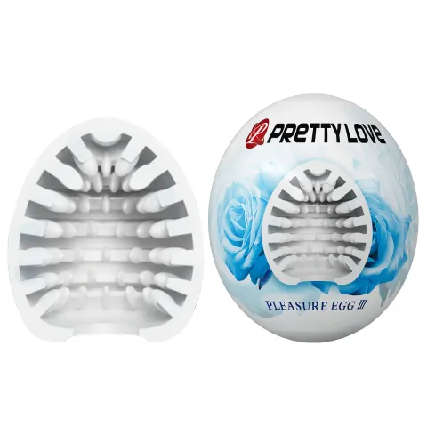 Мастурбатор — Pretty Love Pleasure Egg, белый