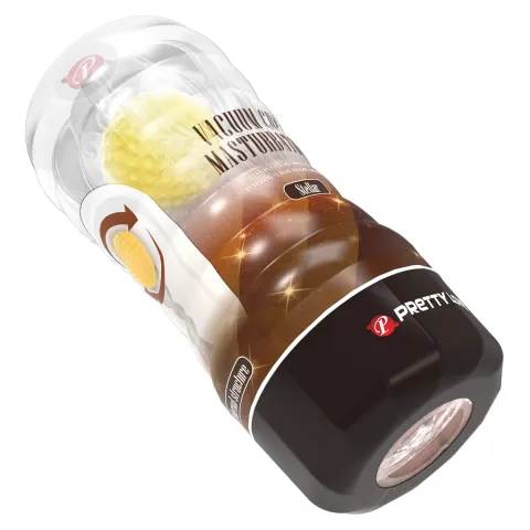 Мастурбатор — Pretty Love Vacuum Cup Masturbator, цвет «Stellar Yellow»