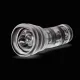 Мастурбатор Blush Rize – Luz Glow in the Dark Masturbator – Clear, всмоктування, світиться в темряві