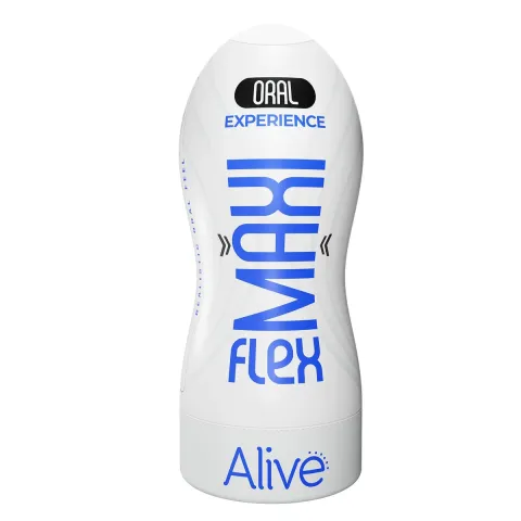 Мастурбатор «ротик» Alive Maxi Flex L Oral, реалистичный вход, рельефный канал