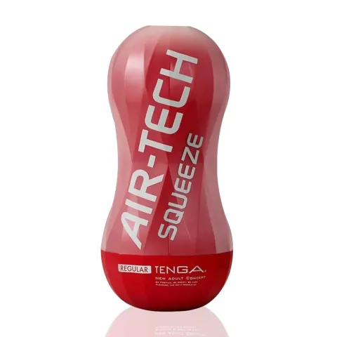 Мастурбатор Tenga Air-Tech Squeeze Regular, сжимаемый корпус, более плотное устье