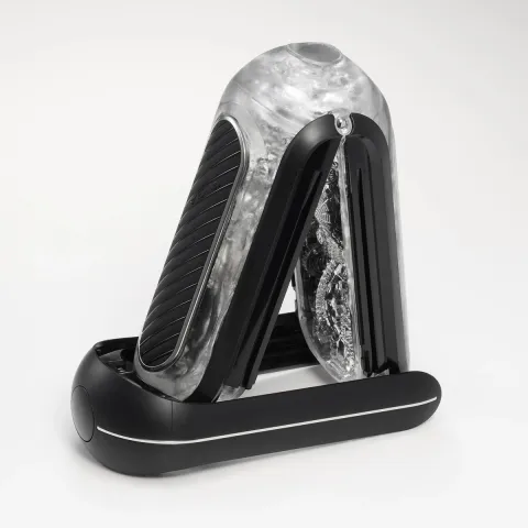 Мастурбатор Tenga Flip Zero Gravity с электронной вибрацией, черный