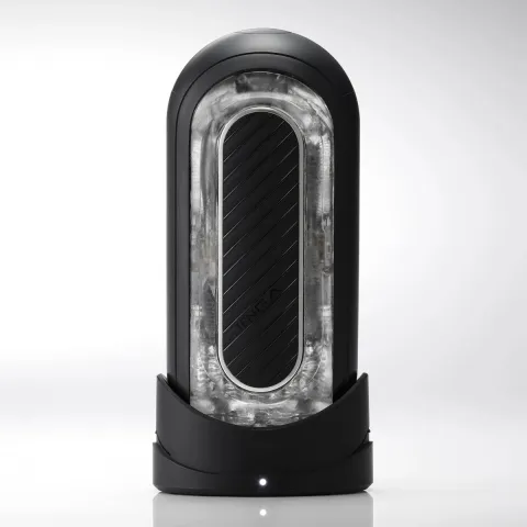 Мастурбатор Tenga Flip Zero Gravity с электронной вибрацией, черный