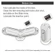 Мастурбатор Tenga Flip Zero Gravity Electronic Vibration White