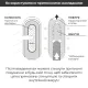 Мастурбатор Tenga Flip Zero White, регулируемая интенсивность стимуляции, раскладной